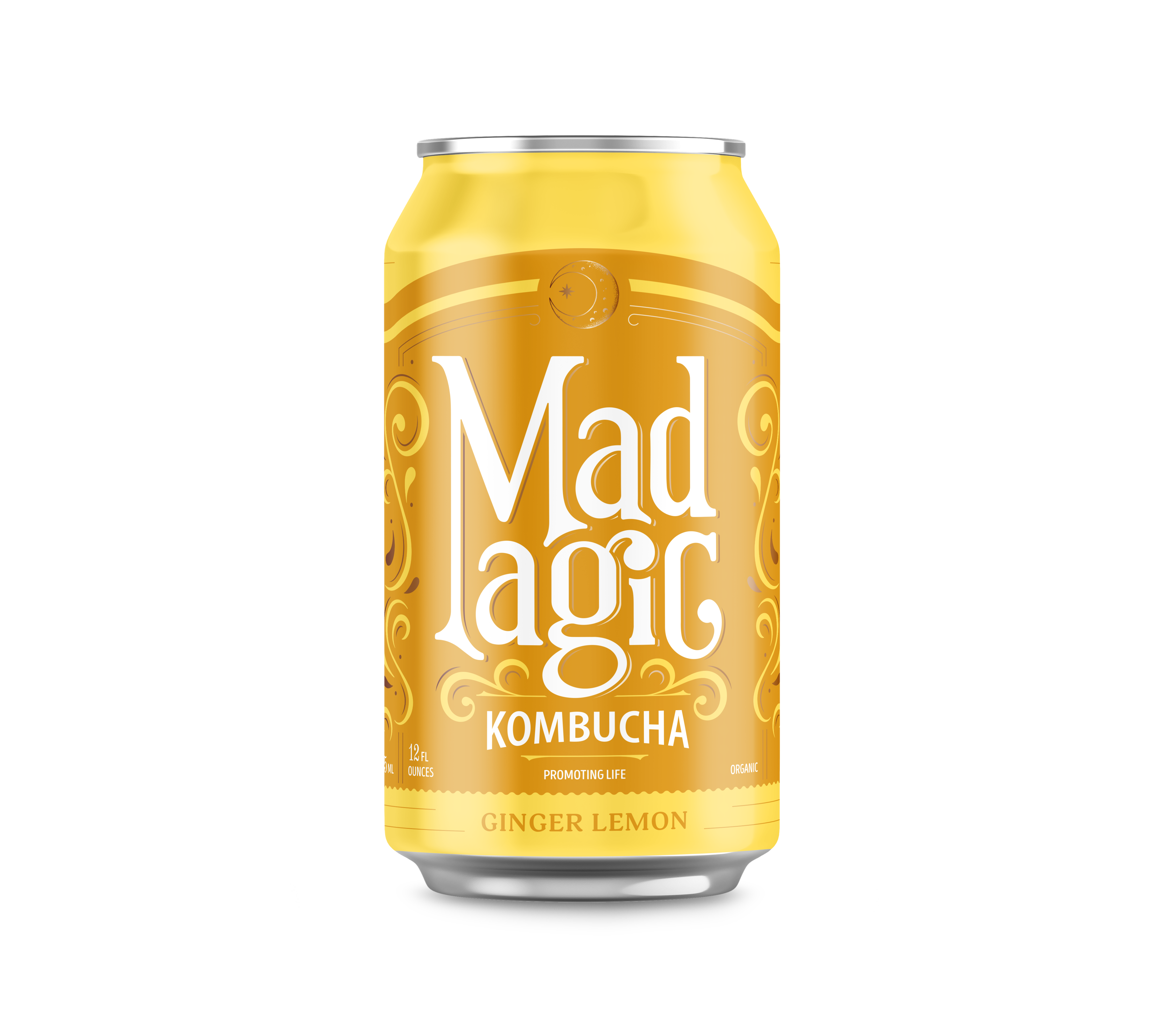 Mad Magic Ginger Lemon Kombucha