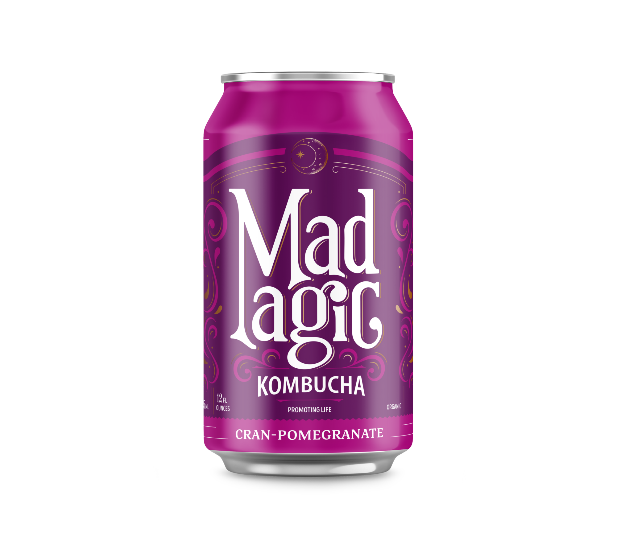 Mad Magic Cran-Pomegranate Kombucha