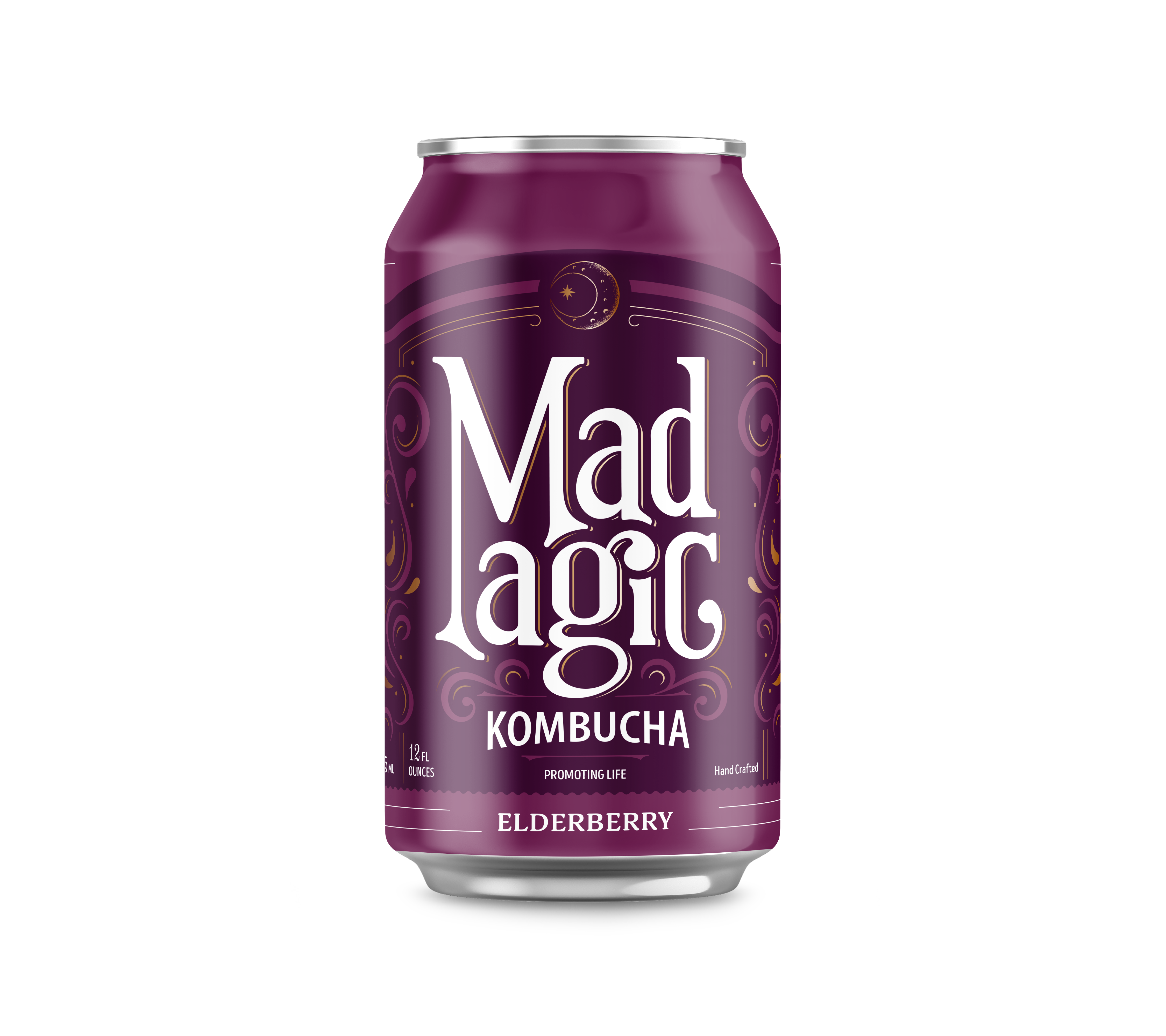 Mad Magic Elderberry Kombucha