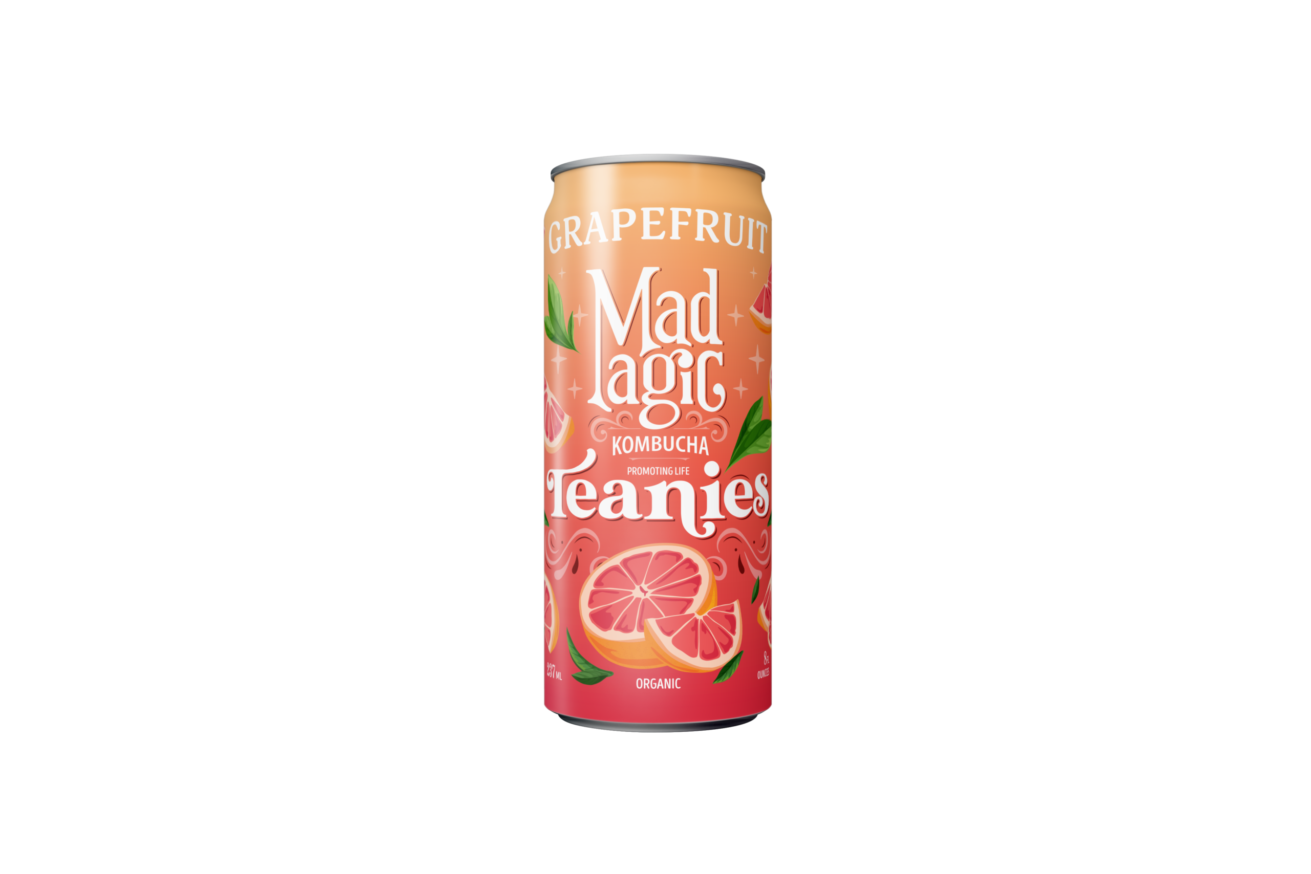 Mad Magic Grapefruit Teanies Kombucha