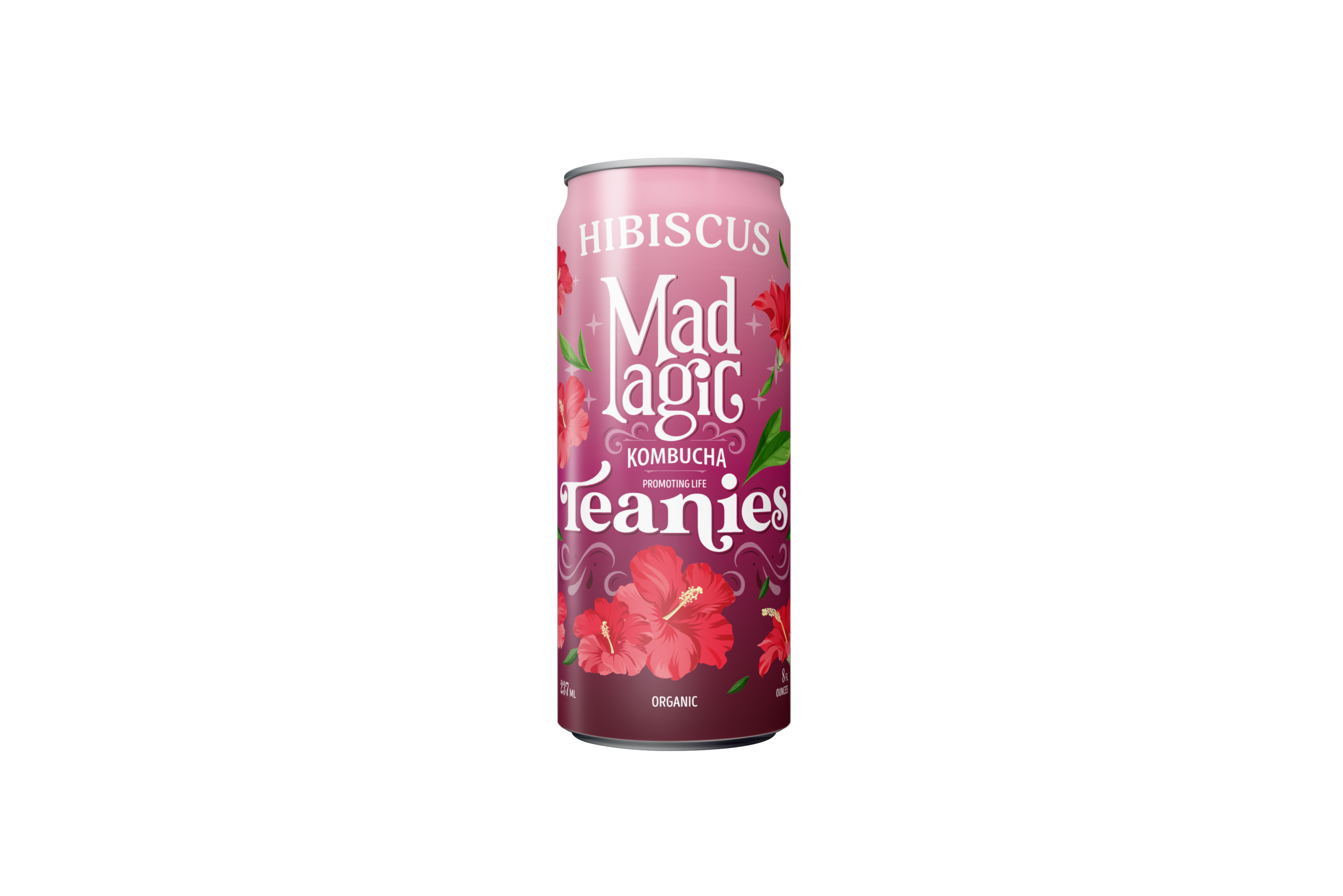 Mad Magic Hibiscus Teanies Kombucha